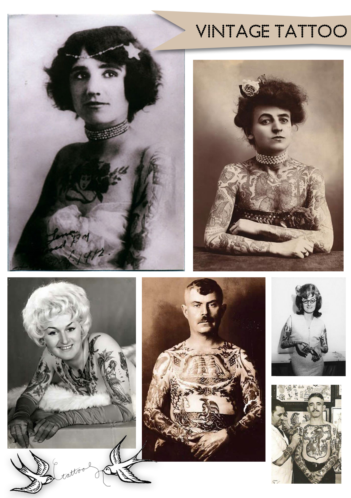 Vintage Tattoo Pics 4